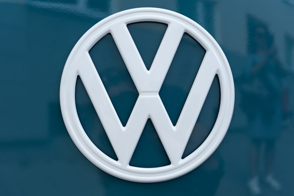 VW symbol looks like wordpress